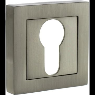 STATUS Euro Escutcheon on S4 Square Rose (Pair)