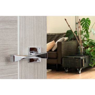 Senza Pari Guido Lever Door Handle on Square Rose (Pair) alternative