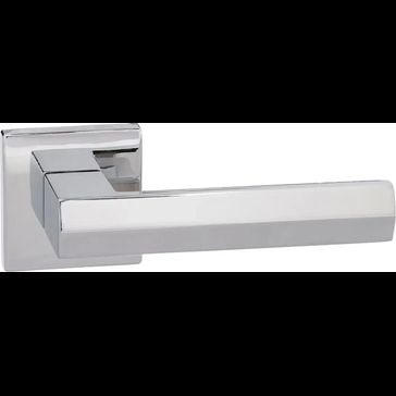 Senza Pari Davoli Lever Door Handle on Square Rose (Pair)