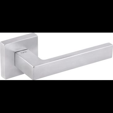 Tupai Rapido QuadraLine Rillo Lever Door Handle on Square Rose (Pair) alternative