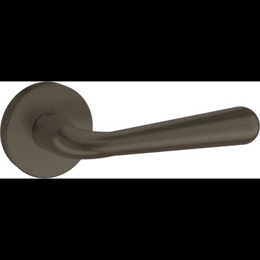 Tupai Rapido CurvaLine Adra Lever Door Handle on Round Rose (Pair)