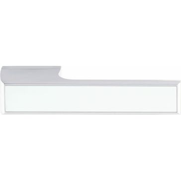 Tupai Rapido VersaLine Tobar Lever Door Handle with White Decorative Plate (Pair) alternative