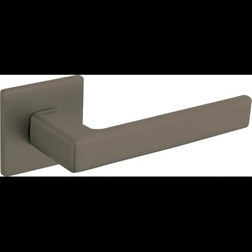 Tupai Rapido 5S Line Portel Lever Door Handle on Square Rose (Pair)