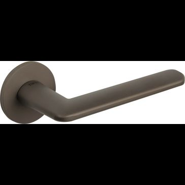 Tupai Rapido 5S Line Tavira Lever Door Handle on Round Rose (Pair)