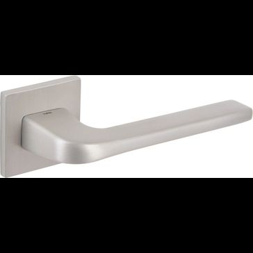 Tupai Rapido 5S Line Canha Lever Door Handle on Square Rose (Pair)