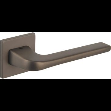 Tupai Rapido 5S Line Canha Lever Door Handle on Square Rose (Pair)
