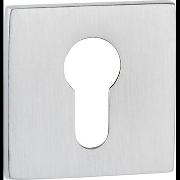 Tupai Rapido 5S Line Euro Escutcheon on Square Rose (Pair)