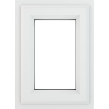 Crystal Top Opening A Rated uPVC Casement Double Glazed Window - White