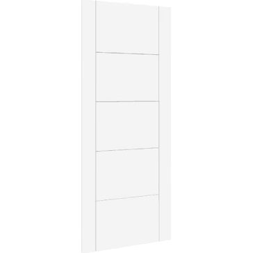 Mendes White ISEO Primed FD30 Fire Door alternative