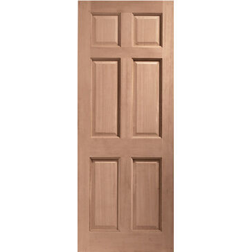 XL Joinery Colonial 6 Panel Hardwood Dowelled Front Door