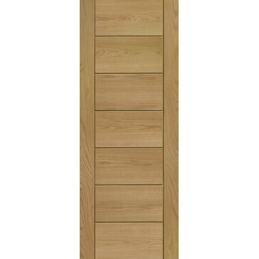 XL Joinery Palermo Essential 7 Panel Unfinished Oak Internal Door