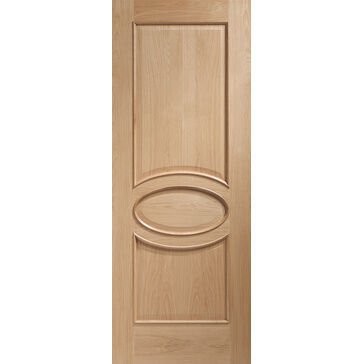 XL Joinery Calabria Classic Unfinished Oak Internal Door With Raised Mouldings