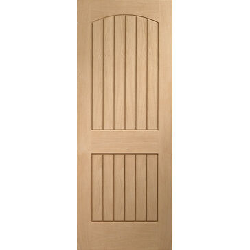XL Joinery Sussex Cottage-Style Grooved Unfinished Oak Internal Door