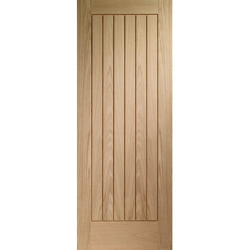 XL Joinery Suffolk 6 Panel Grooved Pre-Finished Oak Internal Door