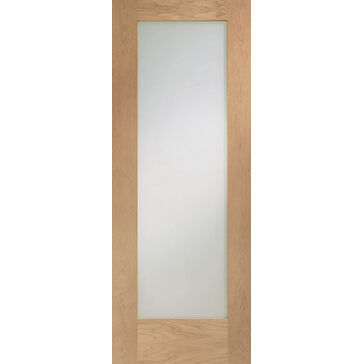 XL Joinery Pattern 10 Pre-Finished Oak Obscure Glazed Internal Door