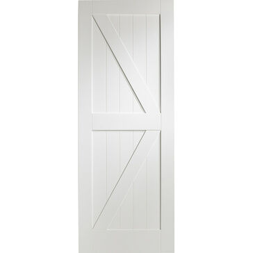 XL Joinery Cottage-Style White Primed Internal Door