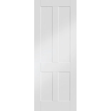 XL Joinery Victorian Shaker White Primed Internal Door with White Finish
