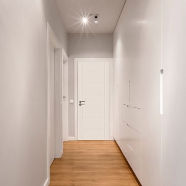 Mendes White Basic Primed Corsica Internal Door alternative