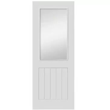 JB Kind Thames White Glazed Internal Door