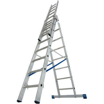 Krause Stabilo Multipurpose Rung Ladderr with Wall Castors
