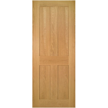 Deanta Eton Unfinished Oak Internal Door