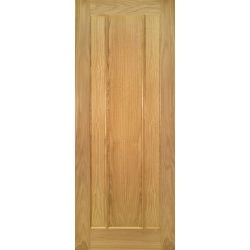 Deanta Norwich Unfinished Oak FD30 Fire Door