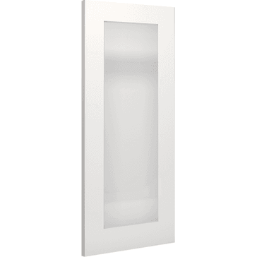 Deanta Denver White Primed Frosted Fully Glazed Internal Door