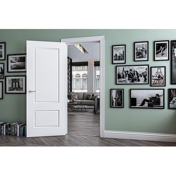 Deanta Madison White Primed FD30 Fire Door alternative