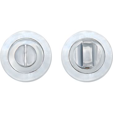 Deanta Thumbturn Set on Round Rose