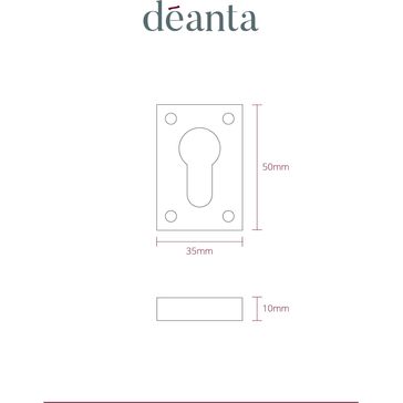 Deanta Slim Escutcheon (Pair) alternative