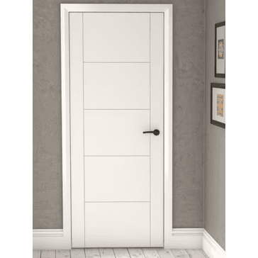 Mendes White Basic Primed Iseo FD30 Fire Door alternative