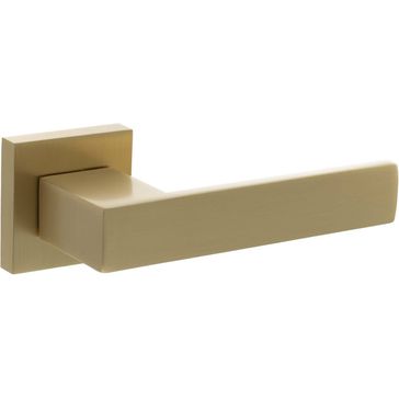 Senza Pari Panetti Lever Door Handle on Flush Square Rose