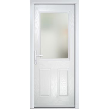 Crystal GRP Door Back Door (White) alternative