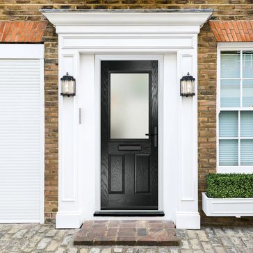 Crystal Lytham 1 Light Double Glazed Security Locking Front Door alternative