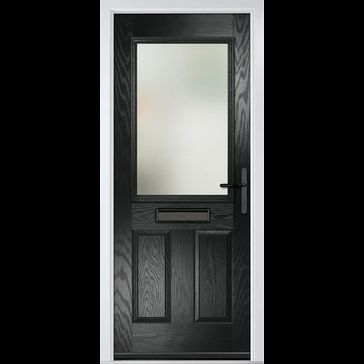 Crystal Lytham 1 Light Double Glazed Security Locking Front Door