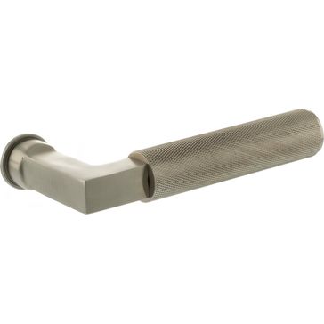 Millhouse Brass Cartwright Lever Door Handle on Concealed Round Rose