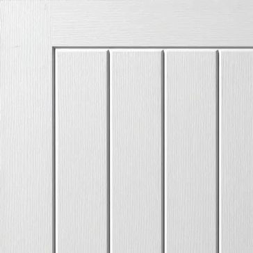 JB Kind Cottage 5 Panel White Primed FD30 Internal Fire Door alternative