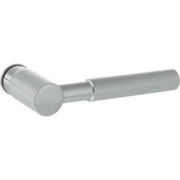 Millhouse Brass Mason Lever Door Handle on Concealed Round Rose