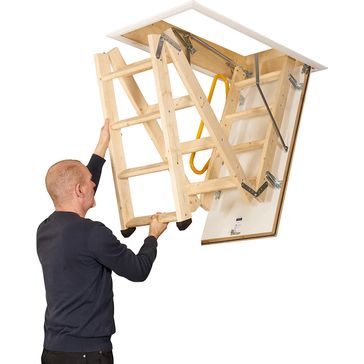 TB Davies EnviroFold Timber Loft Ladder alternative