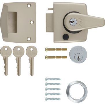 ERA 40/60mm Double-Locking Nightlatch Front Door Lock Set