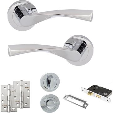 Eco Aqua Door Handle Pack - Bathroom Set