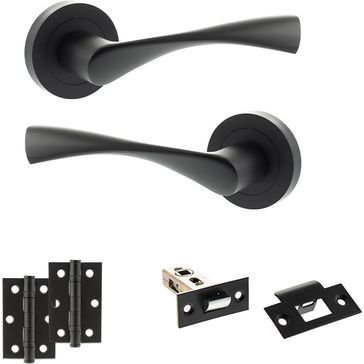 Eco Aqua Door Handle Pack - Latch Set