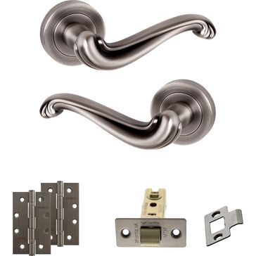 Old English Colchester Door Handle Pack - Latch Set alternative