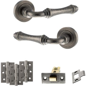 Old English Durham Door Handle Pack - Latch Set alternative