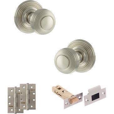 Old English Ripon Door Knob Pack - Latch Set