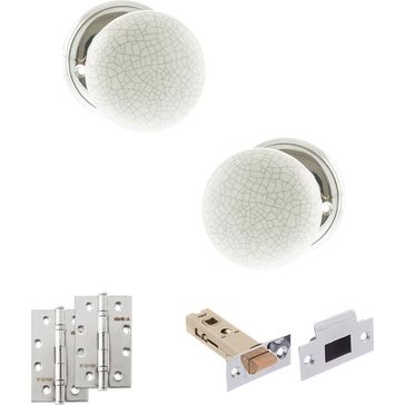 Old English Skipton Door Knob Pack - Latch Set