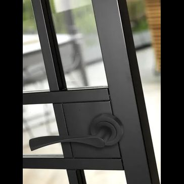 JB Kind Boston Black Door Handle Latch Pack alternative