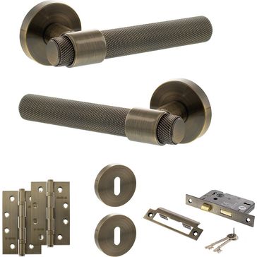 Senza Pari Andretta Door Handle Pack (3 Lever Lock Set)