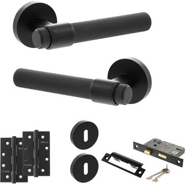 Senza Pari Andretta Door Handle Pack (3 Lever Lock Set)