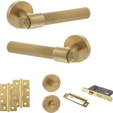 Senza Pari Andretta Door Handle Pack (Bathroom Set)